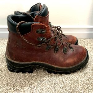 Scarpa Brown Leather Hiking Boots